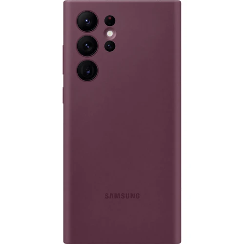 Аксессуар для смартфона Samsung Silicone Cover Burgundy (EF-PS908TEEGRU) for Samsung S908 Galaxy S22 Ultra