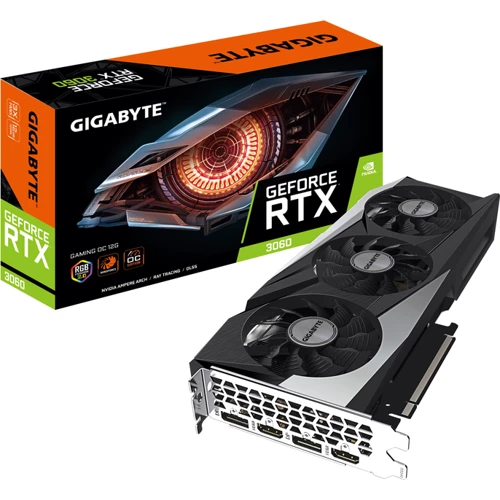 Видеокарта Gigabyte GeForce RTX 3060 GAMING OC 12G (rev. 2.0) (GV-N3060GAMING OC-12GD 2.0): Форм-фактор Стандартная