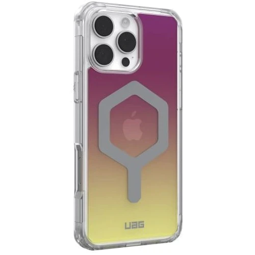 Чехол для iPhone Urban Armor Gear UAG Plyo Magsafe LE Maroon/Yellow Ombre (114481114780) for iPhone 16 Pro Max