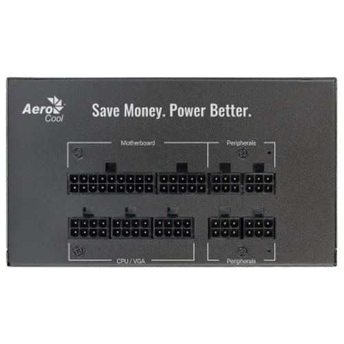 Блок питания Aerocool Aero Bronze 650M (ACPB-AR65AEC.1M): Коннекторы Подключение материнской платы	20+4 pin Подключение процессора	4+4pin Кол-во разъемов дополнительного