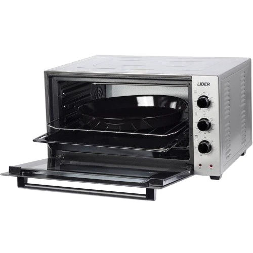Электродуховка настольная LIDER 4223 LUX GREY-BLACK фото 8
