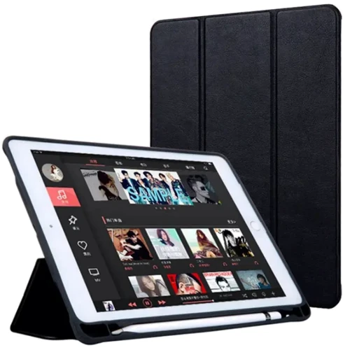 Аксессуар для iPad Comma Leather Case with Pen Holder Red for iPad Pro 12.9 (2020-2022): Цвет розовый