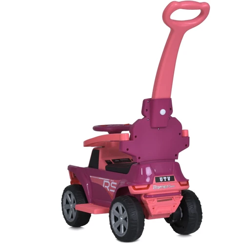 Детский электромобиль-толокар 2в1 Bambi фиолетовый (M 5764EBLR-9)