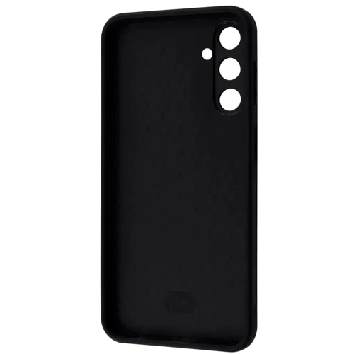 Чехол для телефонов WAVE Leather Case Black for Samsung A245 Galaxy A24 4G: Пленка в комплекте нет