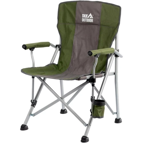 Стілець розкладний Skif Outdoor Council olive/gray (389.01.08) фото 7