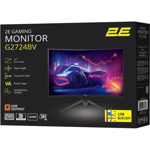 Монитор 2E GAMING G2724BV (2E-G2724BV-01.UA): Тип ЖК-матрицы IPS