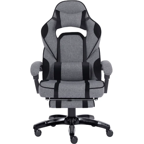 GT Racer X-2749-1 Fabric Gray/Black Suede