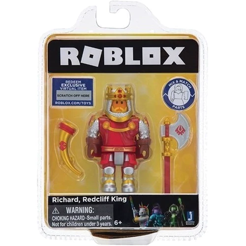 Игровая коллекционная фигурка Jazwares Roblox Сore Figures Richard, Redcliff King (ROG0110): Пол Для мальчиков
