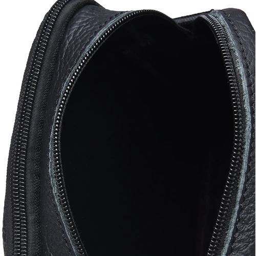 Чоловіча сумка через плече Keizer чорна (K11816-black): Застібка Блискавка