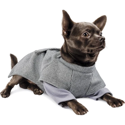 Жакет для собак Pet Fashion Шаттл размер S серый (4823082415625)