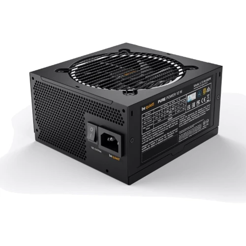 Блок питания be quiet! PURE POWER 12 M 850W (BN344): Форм-фактор ATX, EPS