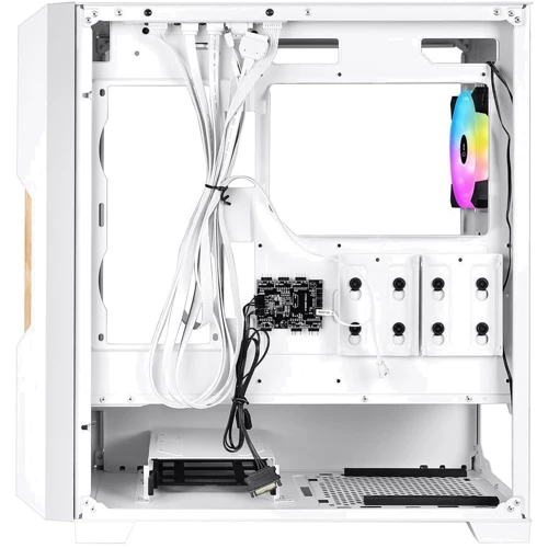 Корпус AZZA Guardian Wood White (CSAZ-520WW): Форм-фактор материнской платы E-ATX/ATX/MicroATX/Mini-ITX