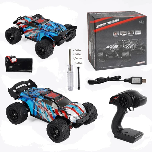 Машина на радіокеруванні: протиударний корпус, гумові шини (HS 18321)