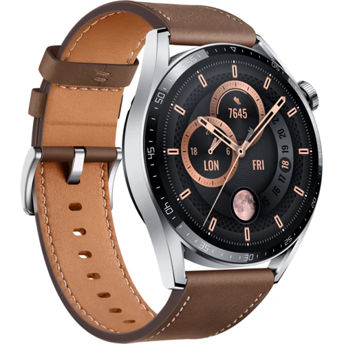 Смарт-часы Huawei Watch GT 3 46mm Classic Brown: Тип гаджета Взрослые смарт часы