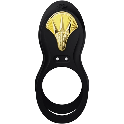 Смартерекційне кільце Zalo - BAYEK Obsidian Black, подвійне з частиною, що вводиться, пульт ДУ