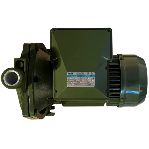 Насос центробежный SAER CB1 PL 2,2 кВт (8 м3/ч, 59 м) однофазный: Мощность, кВт 2.2