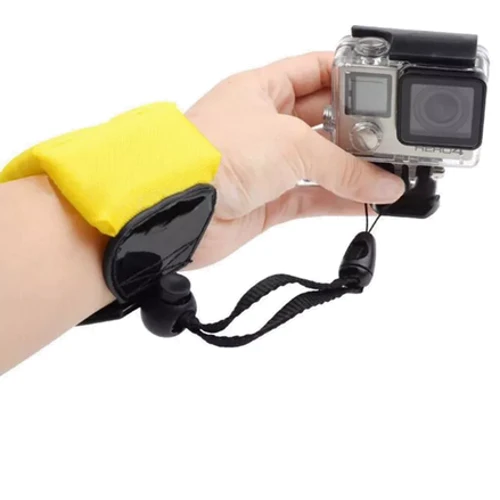Ремінець-поплавець на зап'ястя MSCAM Dive Strap Yellow для екшн камер GoPro, Sony, SJCAM фото 3