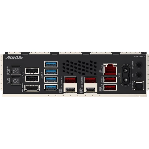 Gigabyte X870E AORUS MASTER: Оперативная память 4xDDR5 8200 МГц, до 256 ГБ