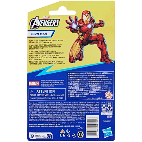 Фигурка HASBRO AVENGERS с акссесуаром сери Марвэл F9335 AVN IRON MAN (F9325_F9335): Пол Для мальчиков