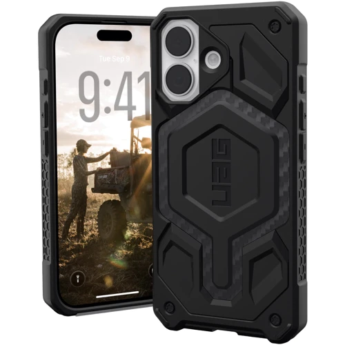 Чехол для iPhone Urban Armor Gear UAG Monarch Pro Magsafe Carbon Fiber (114516114242) for iPhone 17