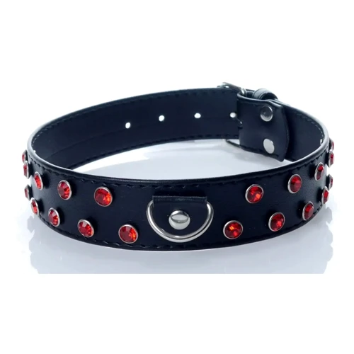 Ошейник с кристаллами Fetish Boss Series - Collar Red Crystal (BS3300122): Производитель Fetish Boss Series