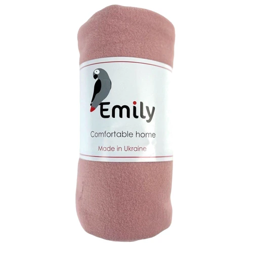Плед Emily Levity розовый 125х150 см (94190526): Производитель Emily