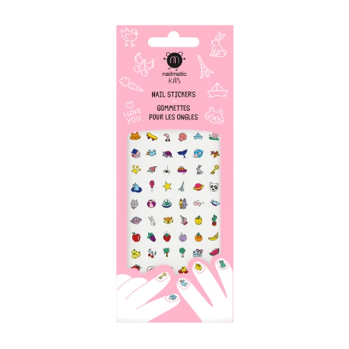 Стикеры для ногтей Nailmatic HAPPY NAILS 72 шт (131HAPPYNAILS)