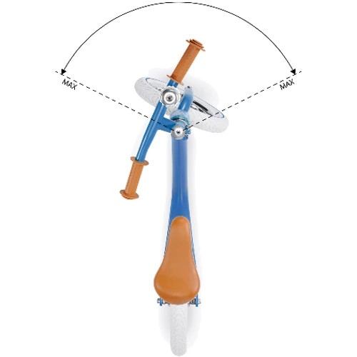Беговел Kinderkraft Rapid Blue Sapphire (KKRRAPIBLU0000): Колір синій