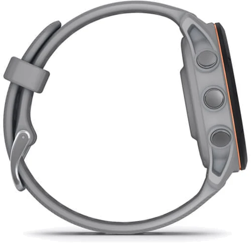 Смарт-часы Garmin Forerunner 255S Powder Grey (010-02641-12): Сенсорный экран нет