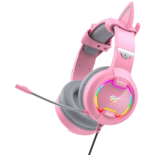 Наушники Havit HV-H2233d Cat Pink фото 4