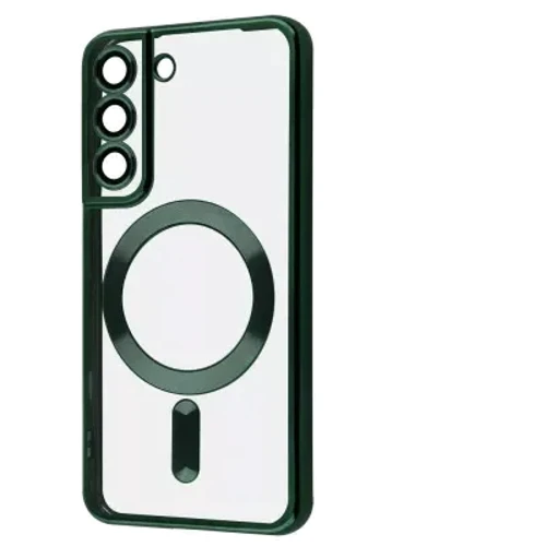Чехол для телефонов WAVE Metal Color Case with Magnetic Ring Dark Green for Samsung G990 Galaxy S21 FE