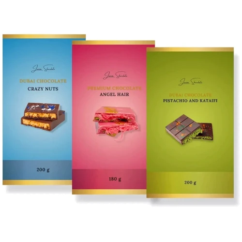 Дубайский шоколад Laviva Chocolate набор Trendy 580 г (UA-0104)