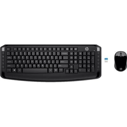 Комплект беспроводной HP Keyboard & Mouse 300 Black (3ML04AA)