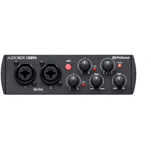 Комплект для звукозаписи PRESONUS AudioBox USB 96 Studio Ultimate 25th Anniversary Edition Bundle: Тип звука Стерео