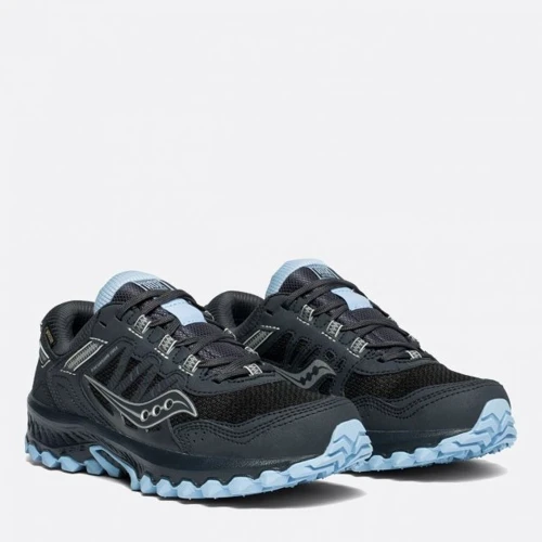 Кроссовки для бега Saucony Excursion TR13 GTX (10528-1s) 37 (7) черные искусственная кожа всесезон: Материал верха Текстиль, Искусственная кожа