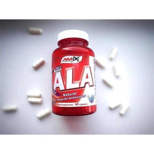 Amix ALA 200 mg Альфа-ліпоєва кислота 60 капсул: Тип Альфа-липоевая кислота