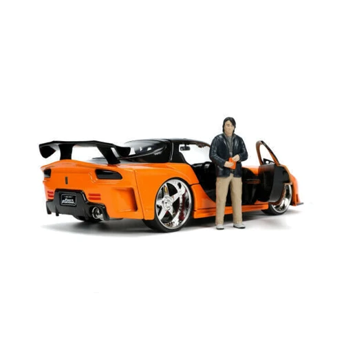 Автомодель Jada Форсаж 9 Mazda RX-7 з фігуркою Хана, 1:24 (253205002) фото 7