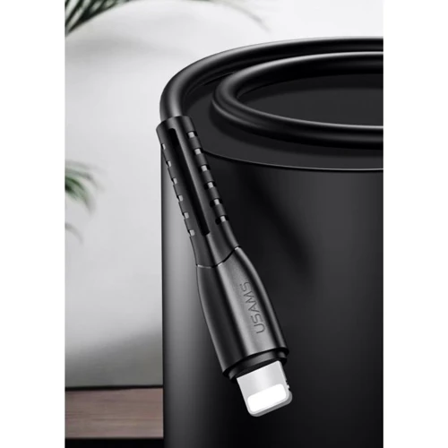 Кабель Usams USB Cable to Lightning 1m Black (US-SJ364): Тип USB-C - Lightning