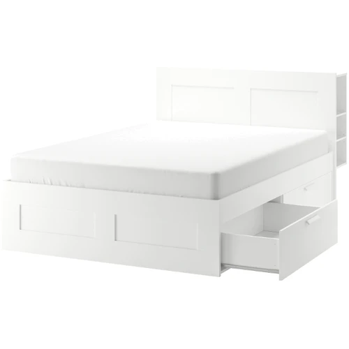 Каркас кровати с контейнером ІКЕА BRIMNES 140х200 см (590.991.36)