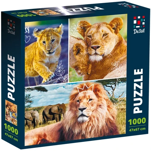 Пазл Vladi Toys Львиная семья (DT1000-01)
