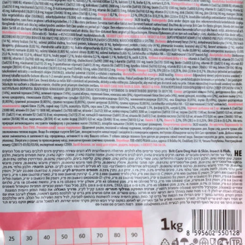 Сухой корм Brit Care Dog Insect Fish для собак с насекомыми и рыбой 1 кг (8595602550128): Порода Все породы