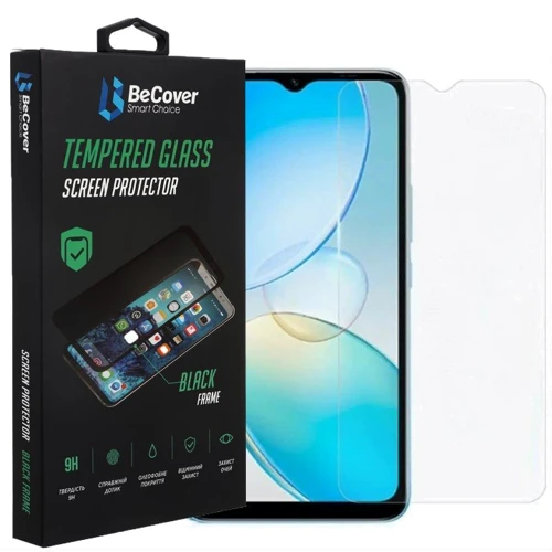 Аксессуар для смартфона BeCover Tempered Glass Black for Infinix Hot 12і (X665B) (708540): undefined undefined