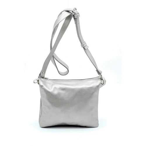Женская сумка через плечо ARTiS Bags серебристая (1533 5729)