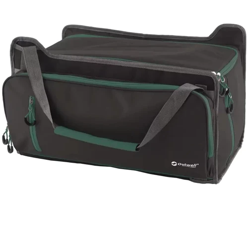 Термосумка Outwell Coolbag Cormorant L Black (590160): Матеріал ізоляції 100% поліестер 600D, підкладка з алюмінієвої фольги