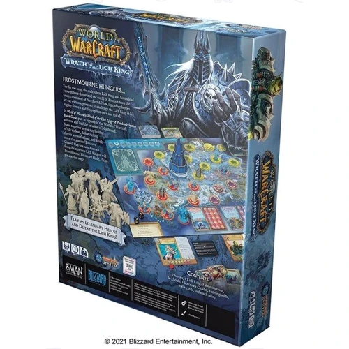Настільна гра Z-Man Games World of Warcraft: Wrath of the Lich King Гнів Короля Ліча (ZM7125): Вік от 14-ти лет