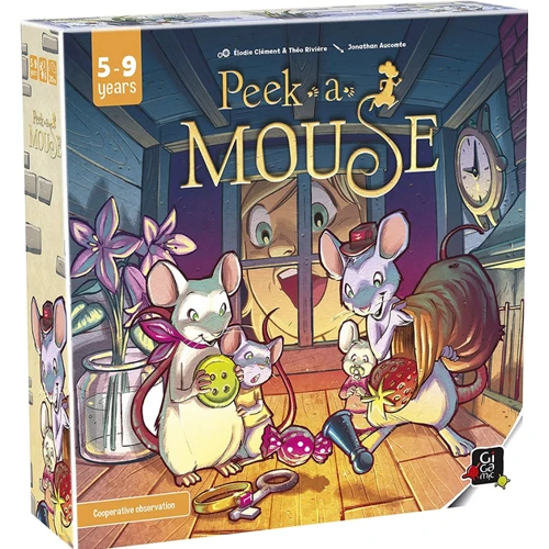 Настольная игра Gigamic Мыши под крышей (Peek-a-Mouse EN)