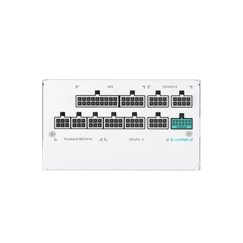 Блок питания Deepcool PX850G WH (R-PX850G-FC0W): Модульные (съемные) кабеля Есть