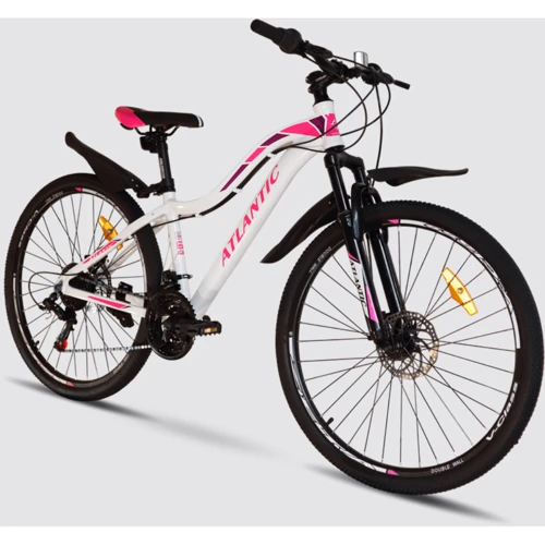 Велосипед Atlantic 2022' 26" Dream NX A1NXW-2636-WP XS/14"/36см (0783) white/pink