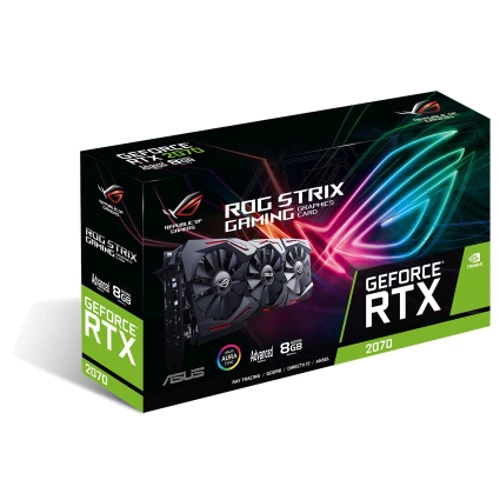 Видеокарта ASUS ROG-STRIX-RTX2070-O8G-GAMING: Тип памяти GDDR6