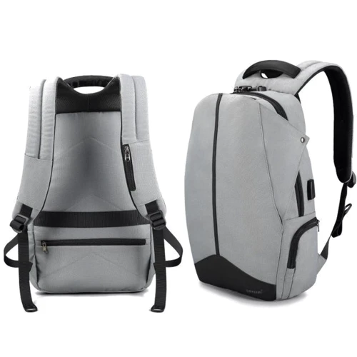 Сумка для ноутбуков Tigernu 15,6" T-B3593A Grey: Вместимость ноутбук, блок питания, аксессуары